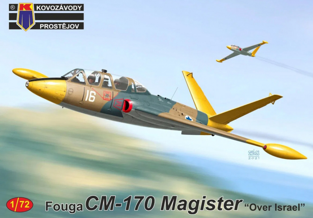 Kovozávody Prostějov Plastový model lietadlo KOVOZAVODY KPM0243 Fouga  CM-170 Magister Over Israel 1:72 od 12,7 € - Heureka.sk