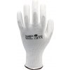 Vorel Rukavice pracovné biele PU vel.10