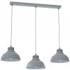 Luminex Luster na lanku SVEN 3xE27/15W/230V šedá LU9050 + záruka 3 roky zadarmo