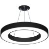 Interlook LPL-004 | Závesné LED stropné svietidlo 36W | okrúhle | hliník | CCD nebliká | Φ60x6 Čierný