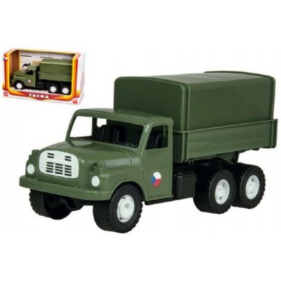 Dino Auto nákladné Tatra 148 khaki vojenská plast 30cm 35x18x13cm