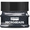 Sklenené mikro-perličky, 0,8-1 mm, 40 g, čierne (MICROBEADS - Pentart)