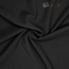 Kostýmová látka viskózová, čierna - zvyšok tkaniny, dĺžka 90 cm