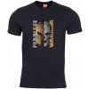 Pentagon AGERON Fearless Warrior tričko s potlačou - ČIERNA, 2XL