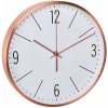 TFA 60.3534.51 - Rádiovo riadené nástenné hodiny s tichým chodom vo farbe medi
