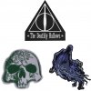 Distrineo Balenie 3 nášiviek Dary smrti - Harry Potter
