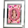 Foto sklo rámik CUMLÍK ružový 11x16 cm FOTOpošta