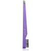 Diva & Nice Cosmetics Accessories pinzeta šikmá s kefkou Purple 1 ks