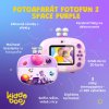 Kiddoboo Fotoaparát FotoFun 2 Space Purple
