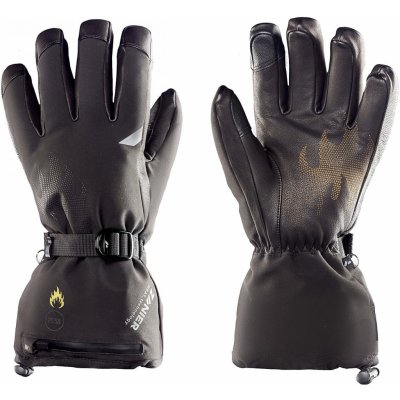 Vyhrievané rukavice ZANIER Heat.STX Black Čierna 9,5