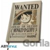 One Piece Zápisník Wanted Luffy A5 - ABYstyle