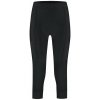 Dámske 3/4 cyklokraťasy Rogelli ESSENTIAL III s gélovou výstelkou, čierne S