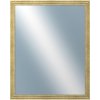 DANTIK - Zrkadlo v rámu, rozmer s rámom 40x50 cm z lišty DEFINO zlatá (2898)