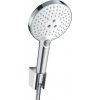 Sprchová hlavica s hadicou Hansgrohe Raindance Select S biela/chróm 26721400