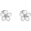 Olivie Stříbrné náušnice KVÍTEK 9279 Ag 925; ≤1,4 g.