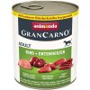 Animonda Gran Carno Adult hovädzie & kačacie srdiečka 800 g