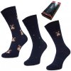 Ponožky Cornette Premium A64 pack Farba: Modrá - tmavo, Veľkosť: 42-44
