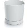 Kvetináč Tubo P biely 19,9 cm Prosperplast