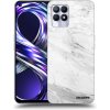 Picasee ULTIMATE CASE pro Realme 8i - White marble