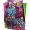 Barbie Extra Vzorovaná Modrá Sukňa s bundou