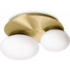 Moderné svietidlo IDEAL LUX NINFEA PL2 OTTONE 293653