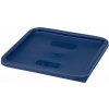 Veko pre nádobu CamSquare spoločnosti CAMBRO, Cambro, pre nádoby s objemom 11,4 litra, 17,2 litra a 20,8 litra, tmavomodré, Tmavomodrá, 290x290x(H)15mm