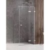 New Trendy EXK-1470 AVEXA obdĺžnikový sprchový kút 90 x 80 cm, pravý 90 x 80 cm chróm