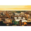 Vymalujsisam.sk Maľovanie podľa čísiel - Výhľad na mesto - Florencia 2 Veľkosť: 40x60cm, Rám: Bez rámu, iba zrolované plátno