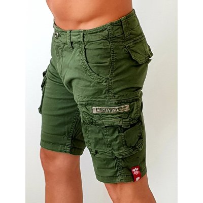 Alpha Industries Crew short Dark Olive pánske šortky zelená od 55,92 € -  Heureka.sk