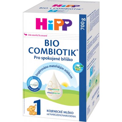 HiPP 1 BIO Combiotik® Počiatočná mliečna dojčenská výživa 700 g