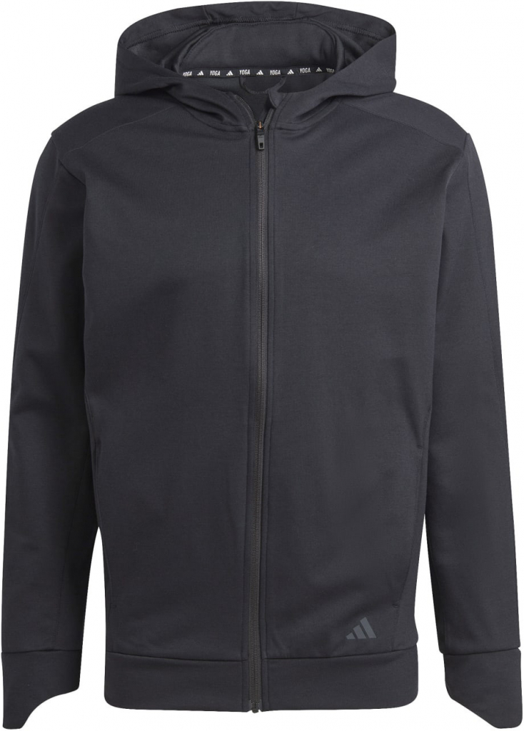 adidas pánska mikina YOGA BASE FZ HD IM1760 čierna
