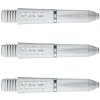 Násadky na šípky Winmau Pro Force biele, extra krátke Dĺžka násadky: 46 mm