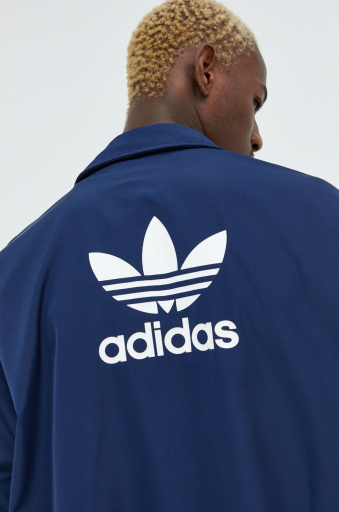 adidas bunda Originals pánska tmavomodrá prechodná oversize HK7384