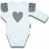 Dojčenské body s dlhým rukávom Nicol Viki - 80 (9-12m)