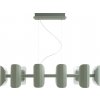 Závesná lampa viacramenná Apolin, šalviová zelená