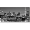 Foto-obraz fotografie na skle Manhattan noc 100x50 cm