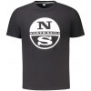 Pánske tričko North Sails s krátkym rukávom čierna | biela S North Sails 8033751068168