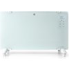 NEDIS Wi-Fi inteligentné konvekčné výhrevné teleso / termostat / sklenený predný panel / IP24 / výkon 2000 W / biele - VÝPREDAJ