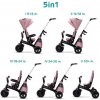 RUŽOVÁ KINDERKRAFT SELECT Tříkolka Easytwist Mauvelous Pink, Premium