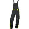 Nohavice s náprsenkou ARDON NEON WINTER čierno-žlté H6472 H6472/M M