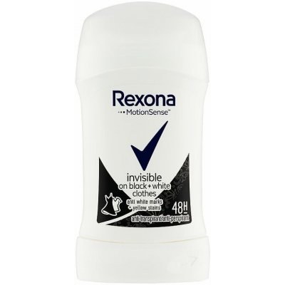 Rexona Invisible on Black + White Clothes tuhý antiperspirant 40 ml
