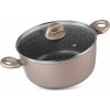 Hrniec MagicHome Coffee Brown Line, 28 cm, 5,9 l, s pokrievkou