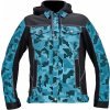 Cerva NEURUM CAMOUFLAGE Pracovná bunda s kapucňou 50, Petrolejová-Čierna