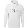 Golfový set - Mikina pánska Cape s kapucňou - 2XL ( Biela )