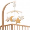Little Dutch Hudobný kolotoč drevený Newborn Naturals