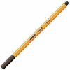 Popisovač STABILO point liner 88 hnedý tmavo