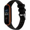 Xiaomi Mi Band 5/6 náhradný náramok - Textúrovaný Farba: Oranžová, Vzor: Štruktúra MBSCz-5TS04