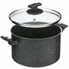 Kolimax Hrniec s pokrievkou Black Granitec 26 cm / 8,0 l