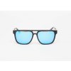 Slnečné okuliare Horsefeathers Trigger Sunglasses Brushed Black/Mirror Blue Universal Universal