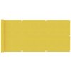 Balkonová zástěna žlutá 75 x 500 cm HDPE Žlutá 310994
